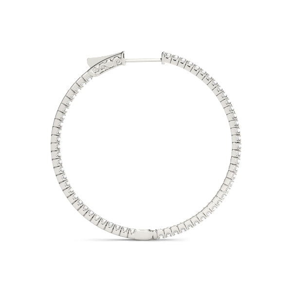 .75 Inch 4 Prong Round Hoop