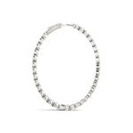 Load image into Gallery viewer, 1.2 Inch 4 Prong Oval Hoop
