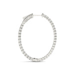 Load image into Gallery viewer, .9 Inch 4 Prong Oval Hoop
