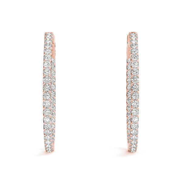 .75 Inch 2 Prong Round Hoop