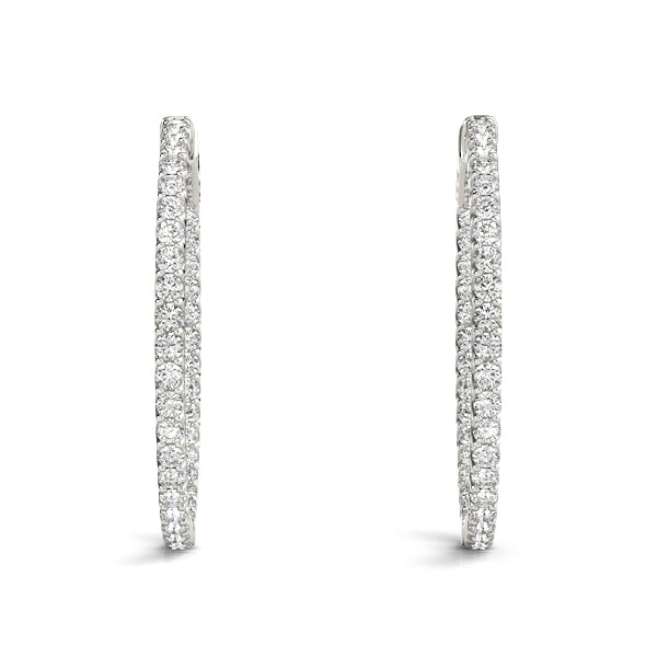 .75 Inch 2 Prong Round Hoop