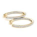 Load image into Gallery viewer, 1 Inch 2 Prong Oval Hoop
