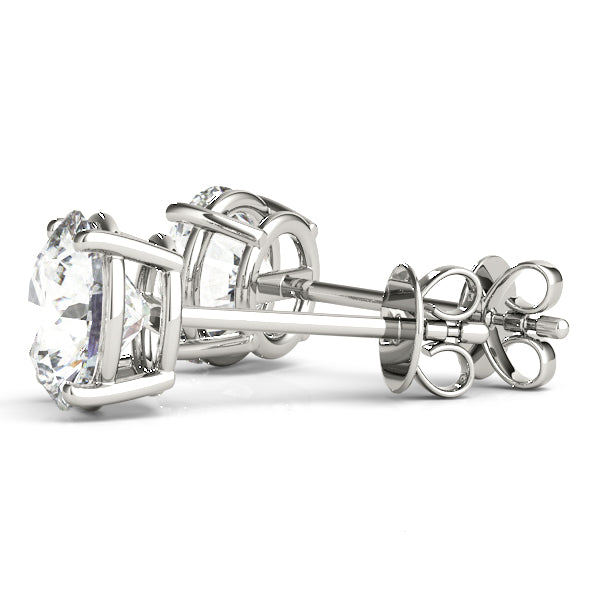 (1/10 Cttw) .10 Ct 4 Prong Wire Earrings