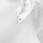 Load image into Gallery viewer, (1/10 Cttw) .10 Ct 4 Prong Wire Earrings
