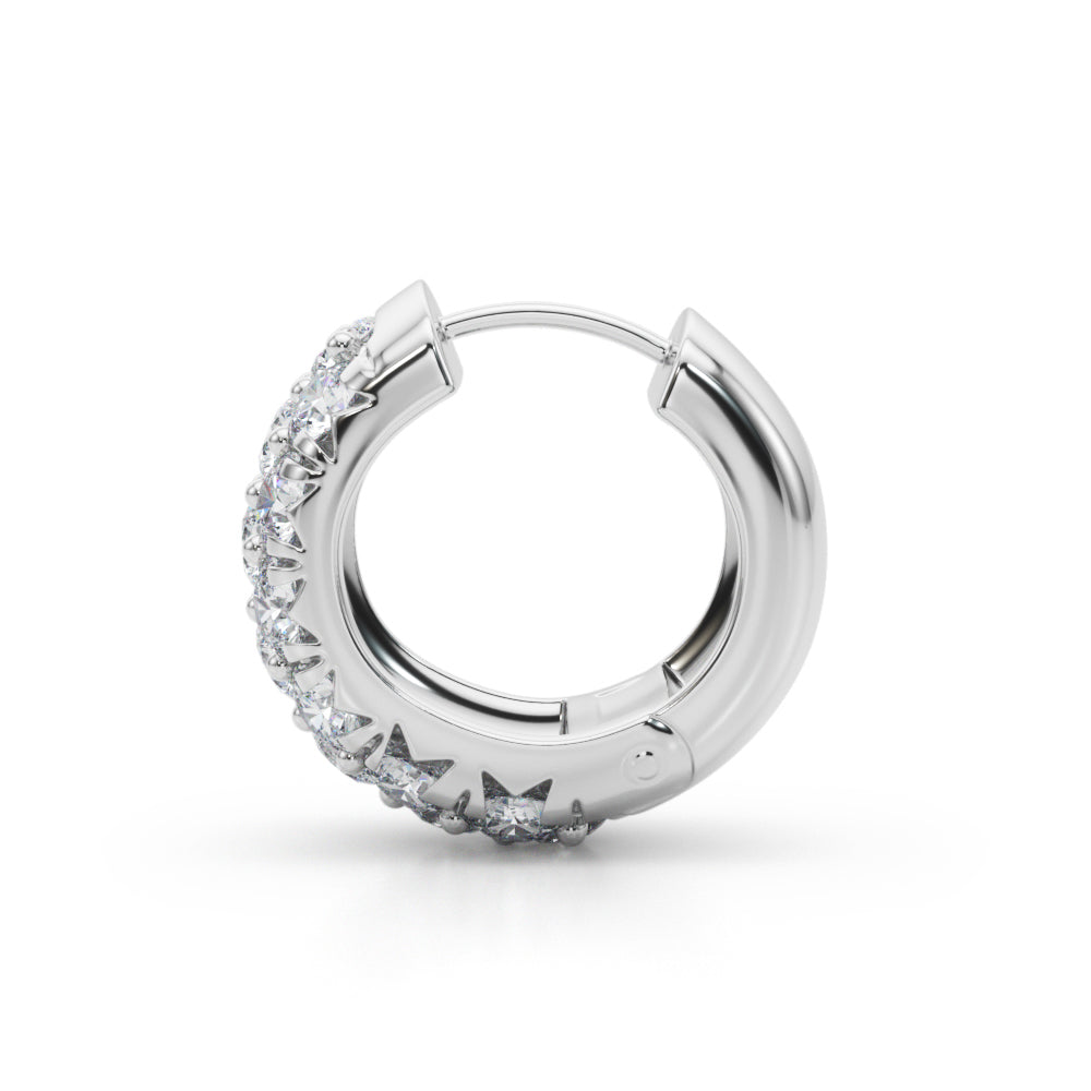 3 Row Earrings
