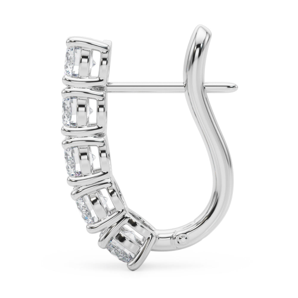 Earrings With Omega Backs