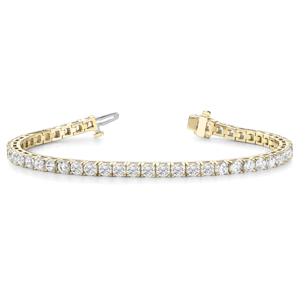 Bracelet In Line Prong Set