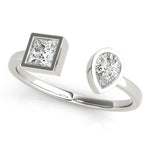 Load image into Gallery viewer, Pear &amp; Princess Fashion Ring
