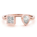Load image into Gallery viewer, Pear &amp; Princess Fashion Ring
