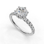 Load image into Gallery viewer, Engagement Ring ERHL0323-1.00
