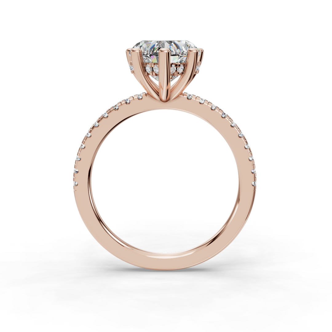 Engagement ring ERHL0358-1.00