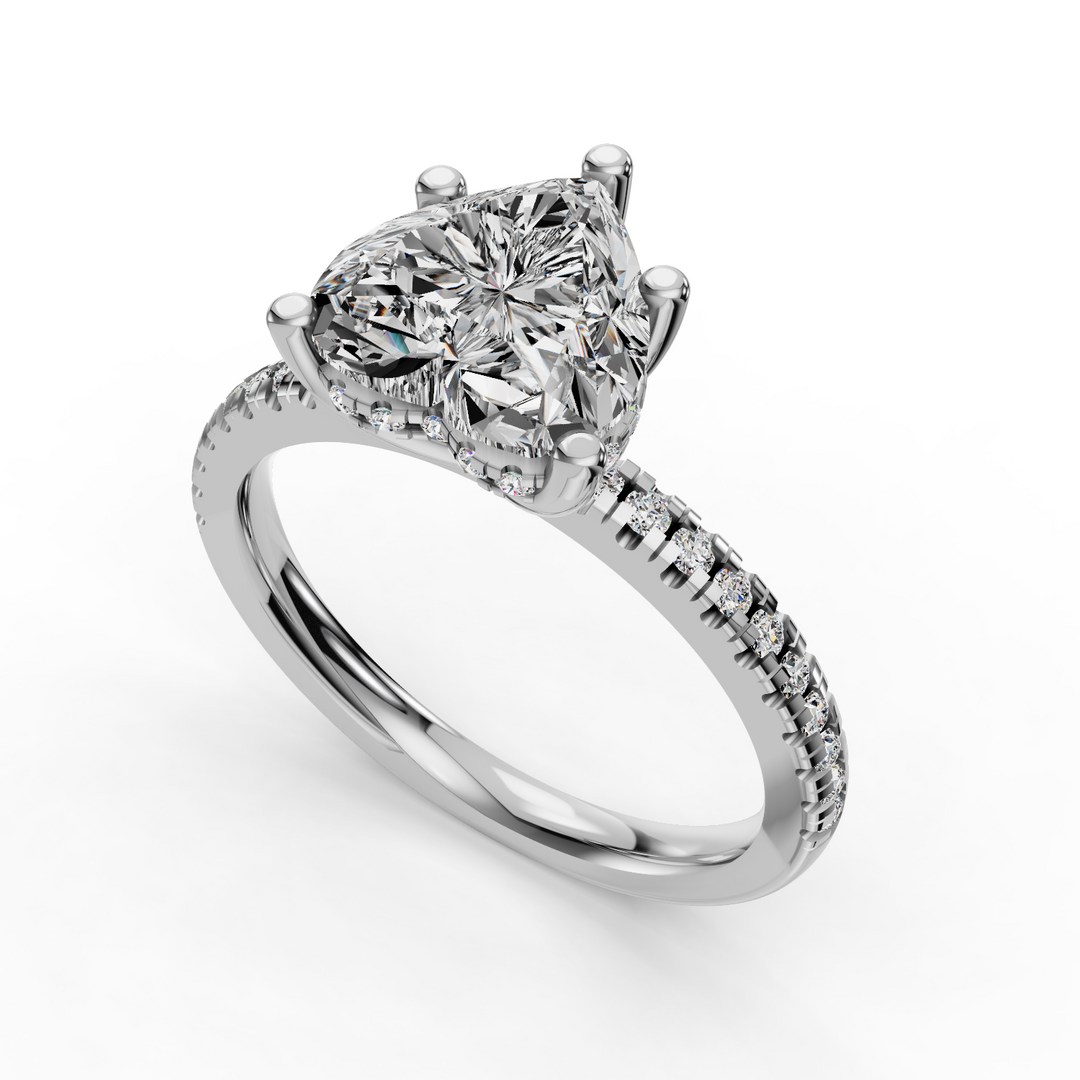 Engagement ring ERHL0358-1.00