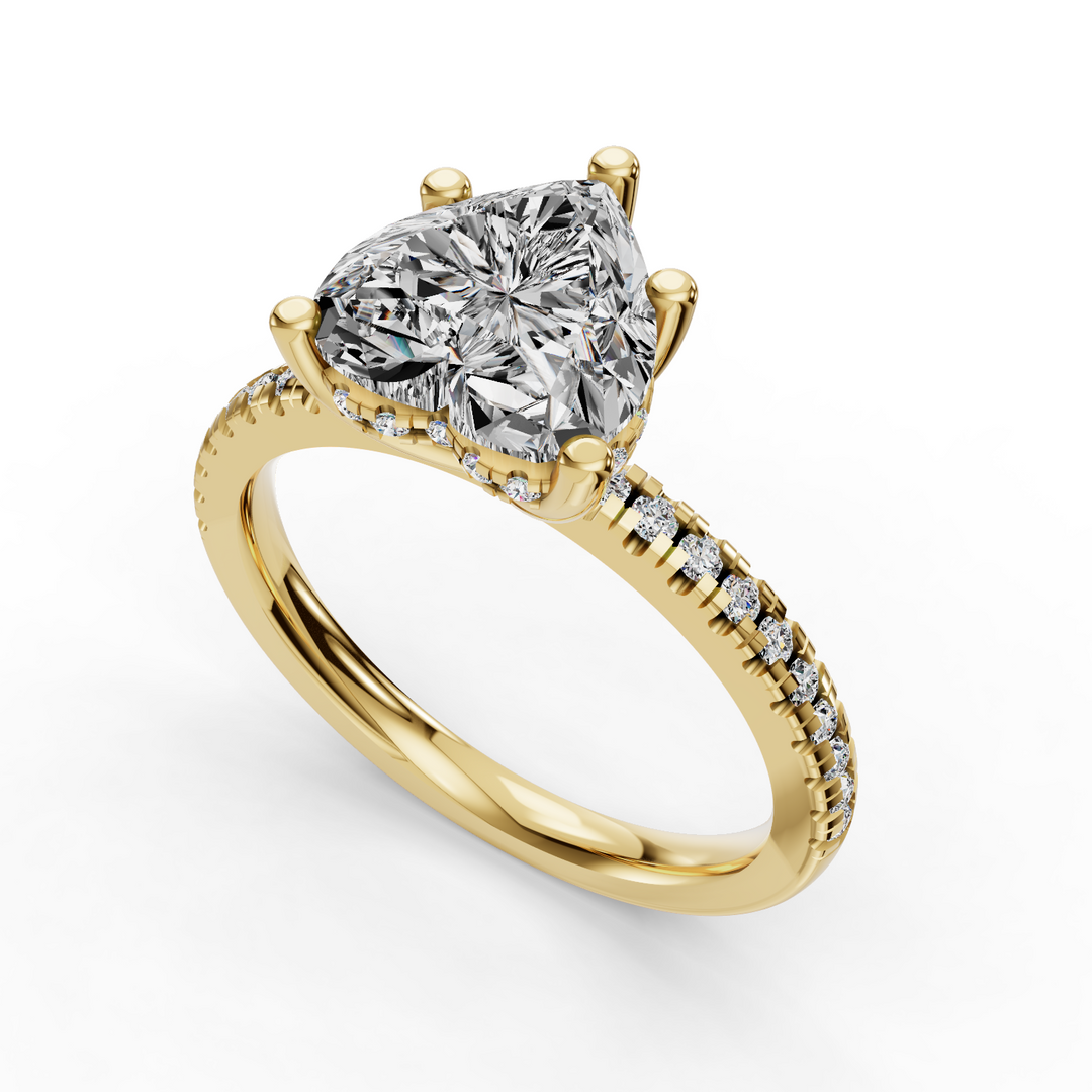 Engagement ring ERHL0358-1.00
