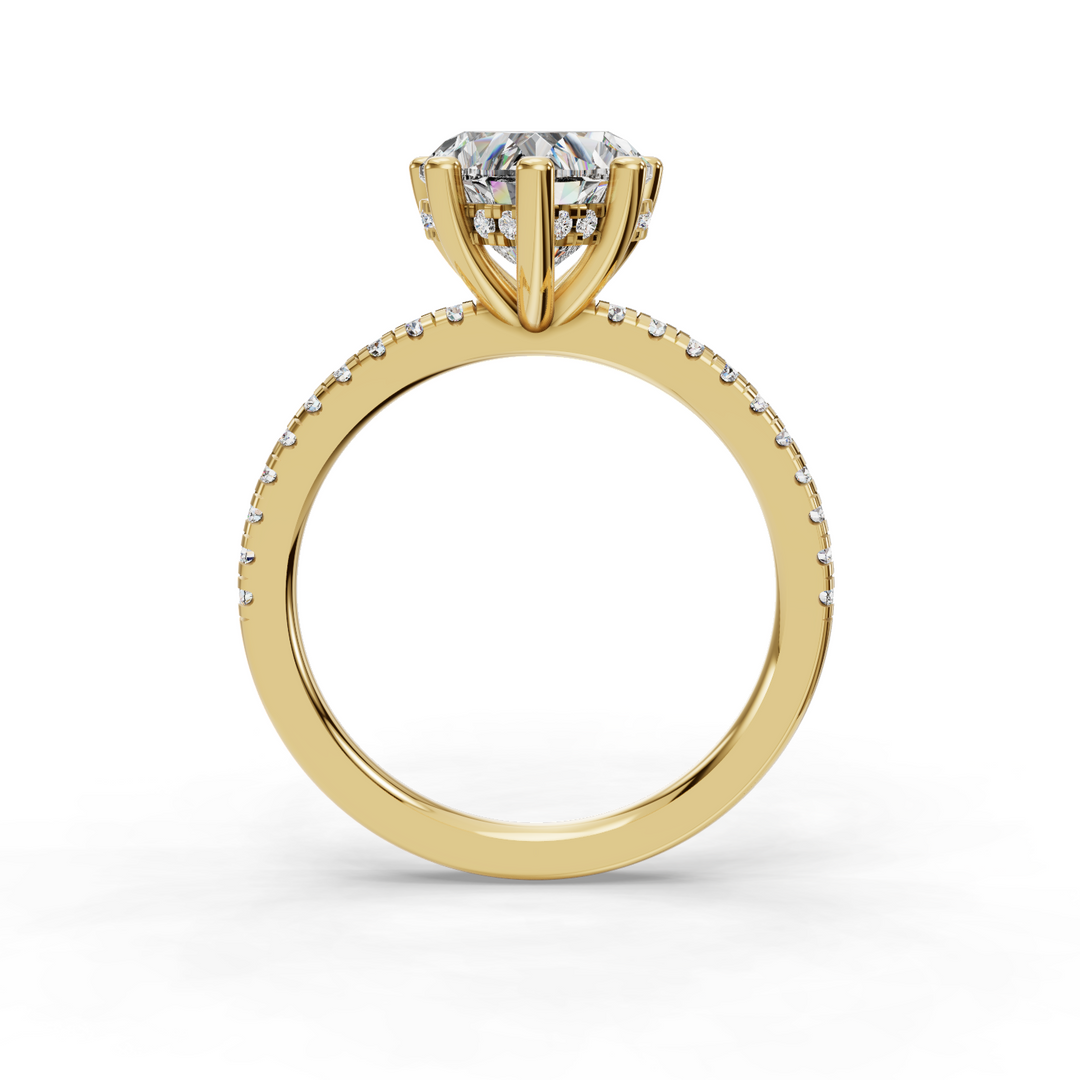 Engagement ring ERHL0358-1.00