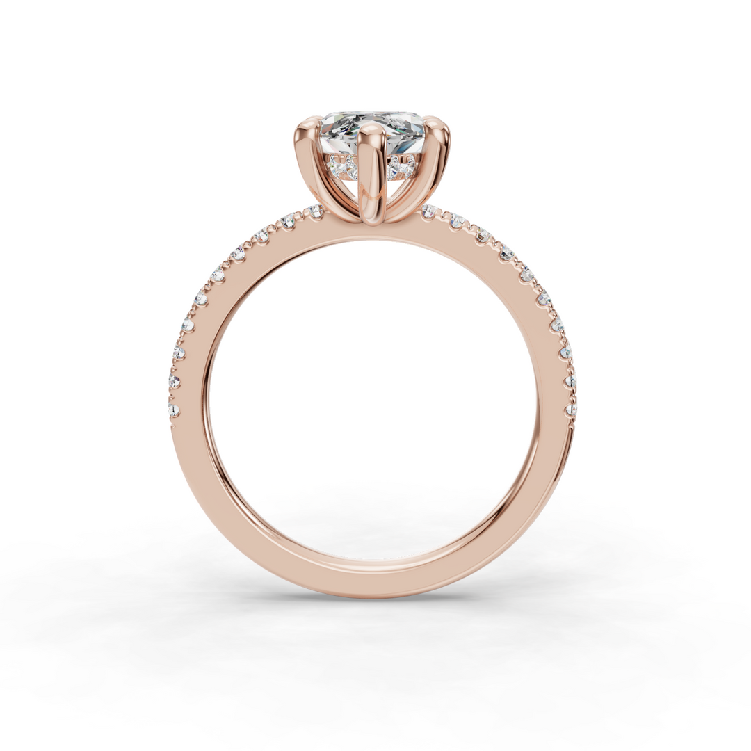 Engagement ring ERHL0358-1.00