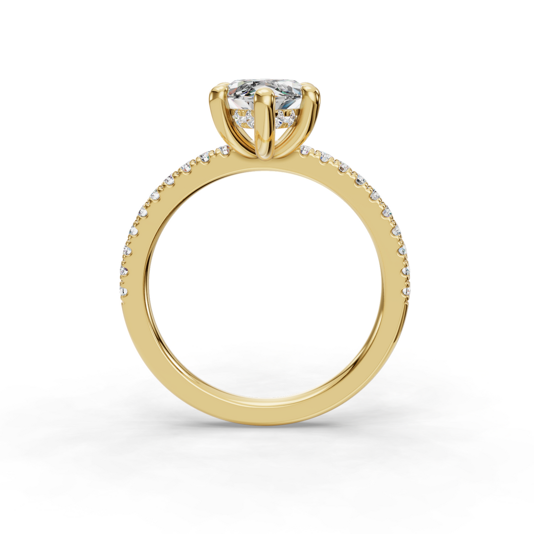 Engagement ring ERHL0358-1.00