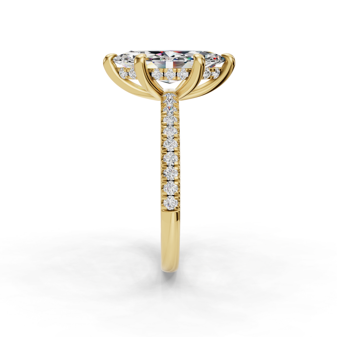 Engagement ring ERHL0358-1.00