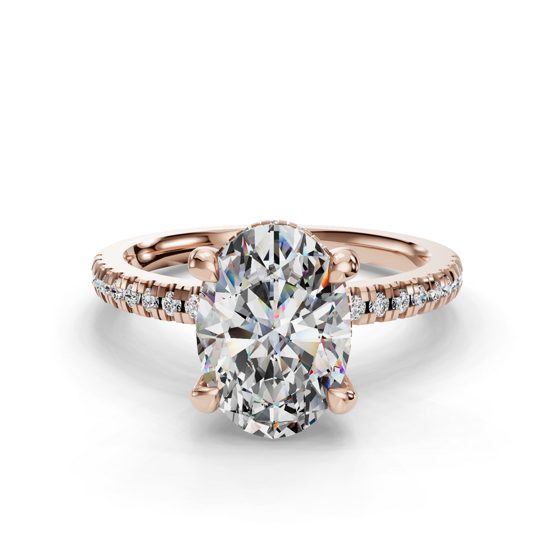 Engagement ring ERHL0358-1.00