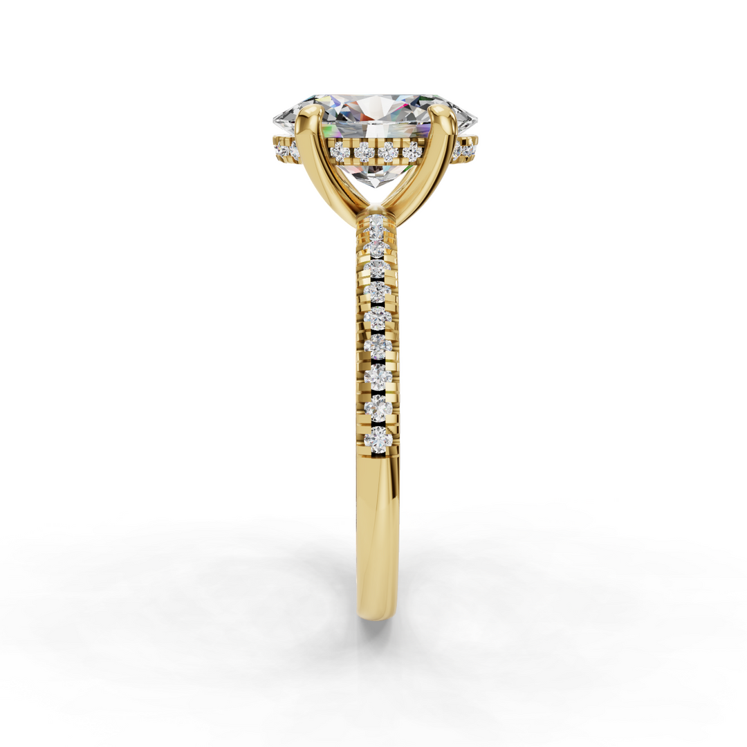Engagement ring ERHL0358-1.00