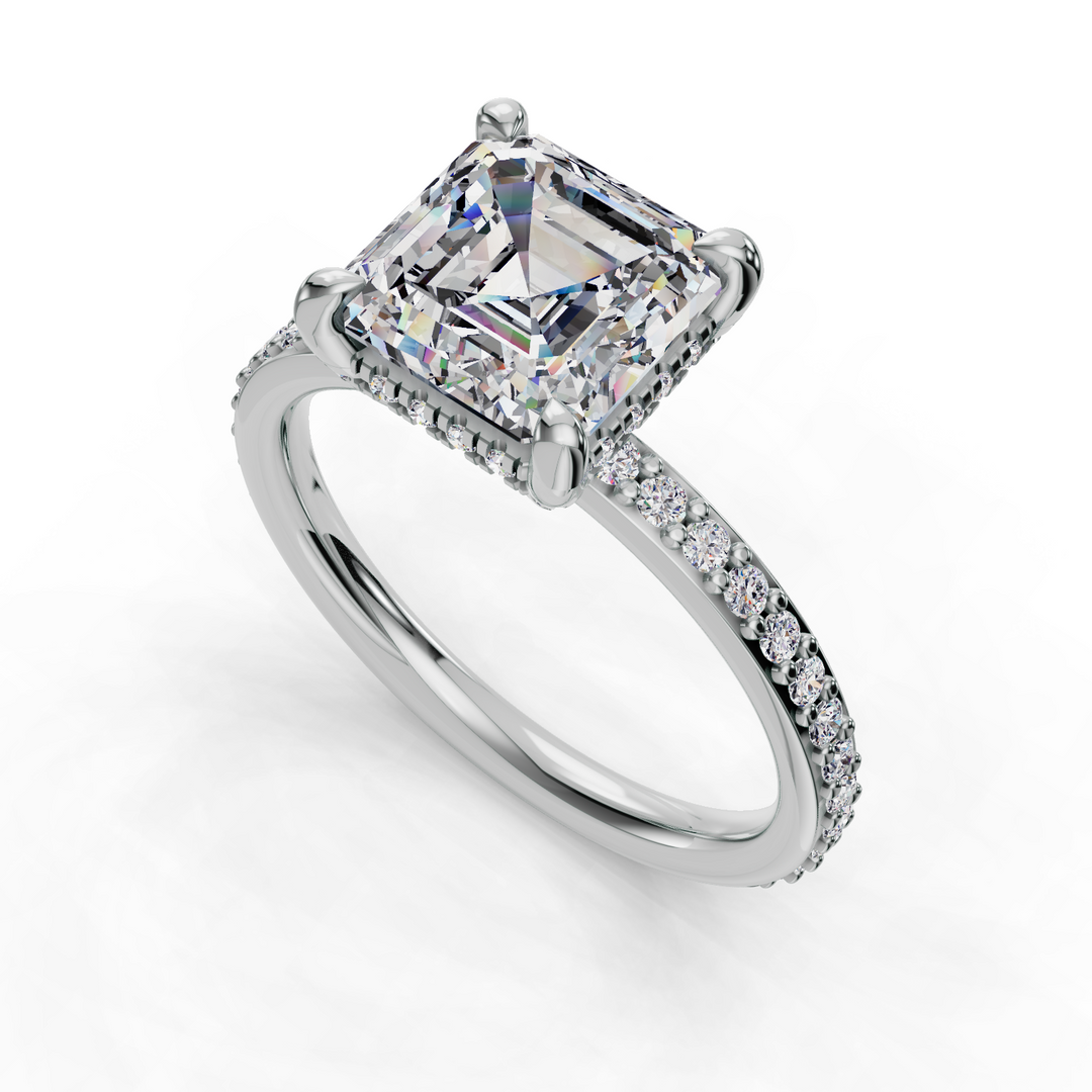 Engagement Halo Ring ERHL0826