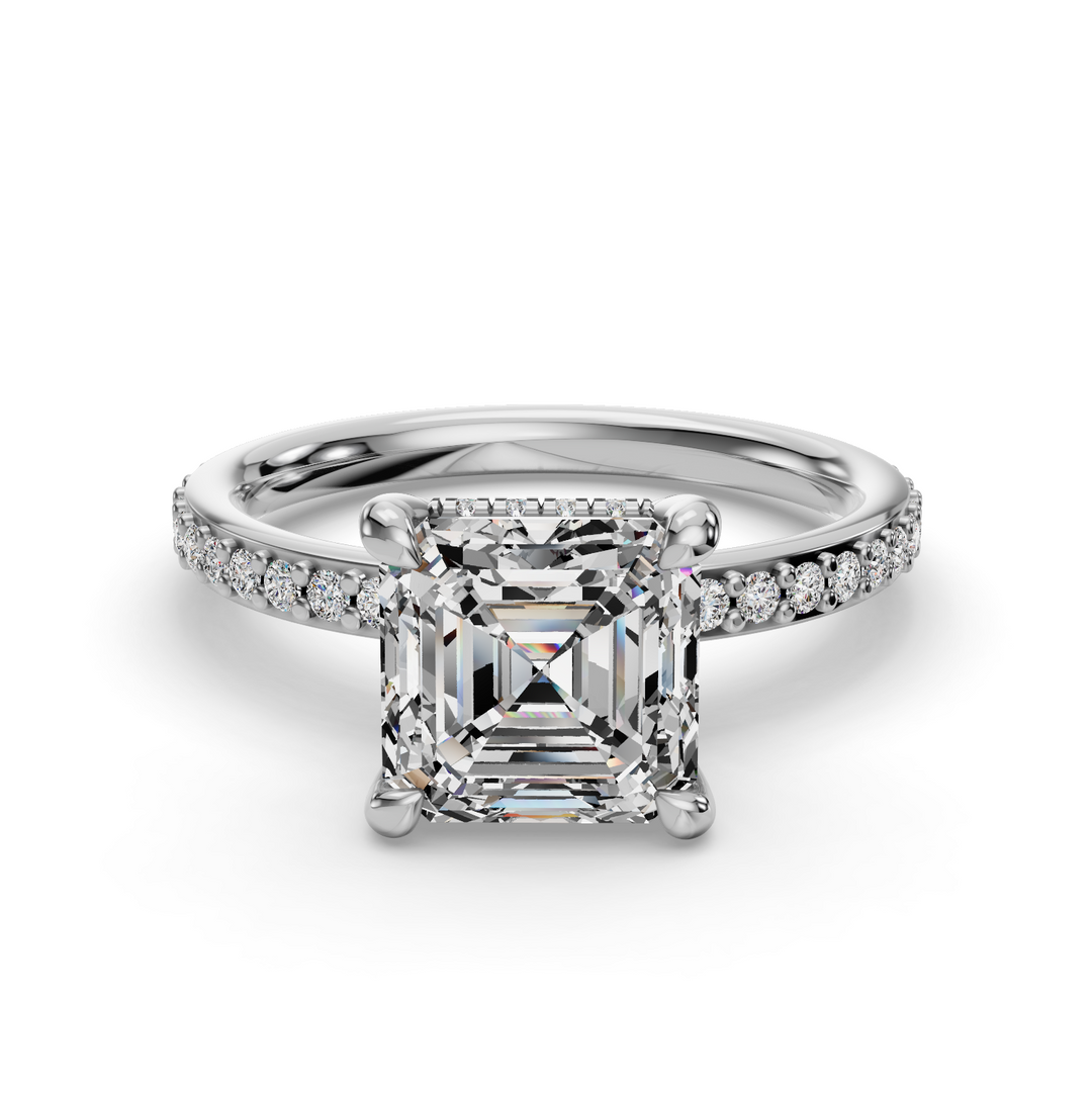 Engagement Halo Ring ERHL0826