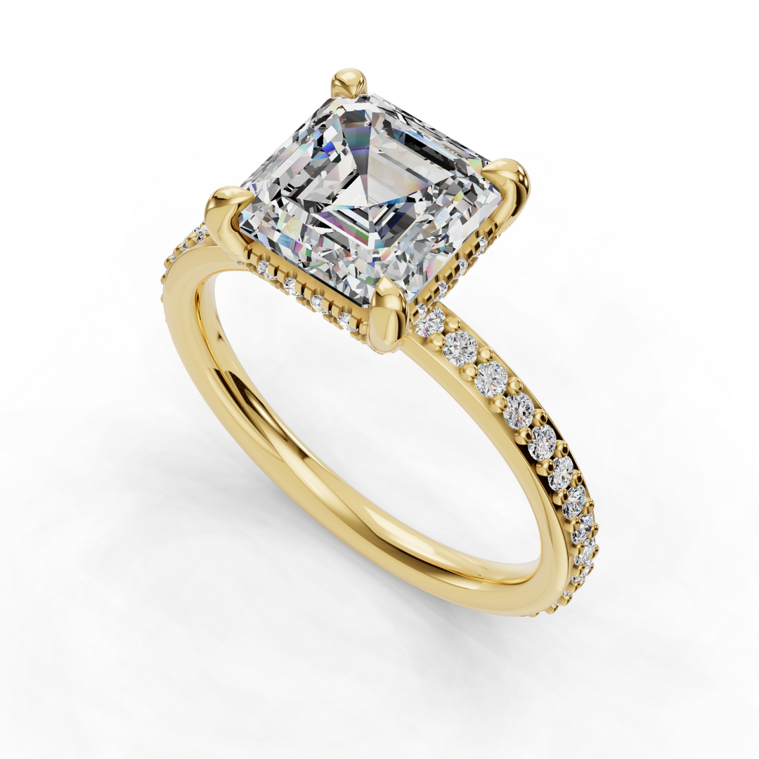 Engagement Halo Ring ERHL0826