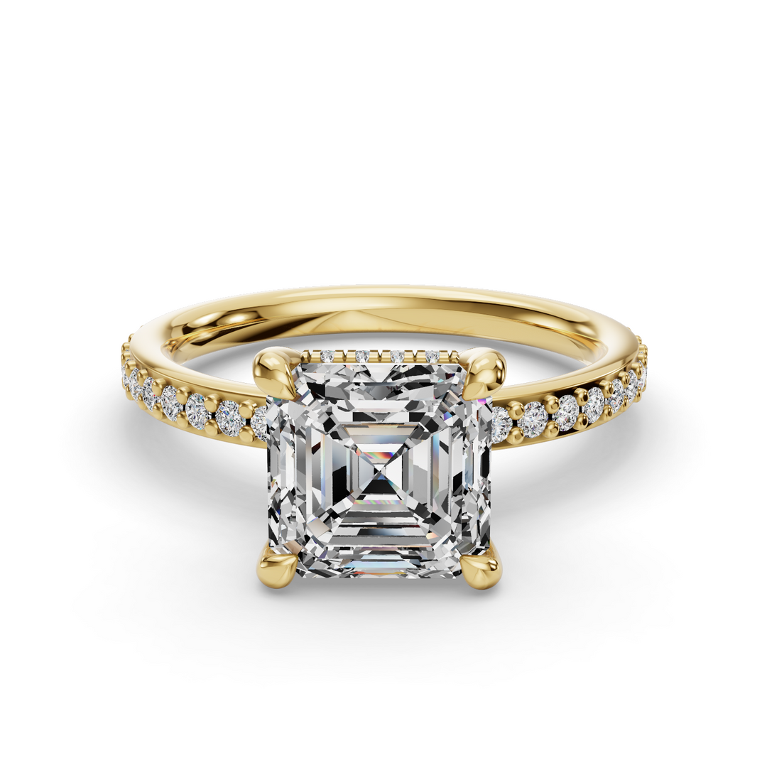 Engagement Halo Ring ERHL0826