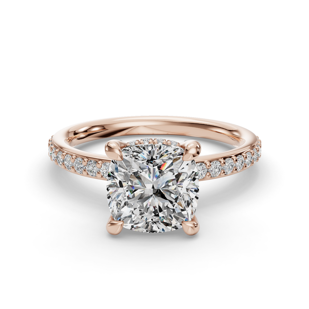 Engagement Halo Ring ERHL0826