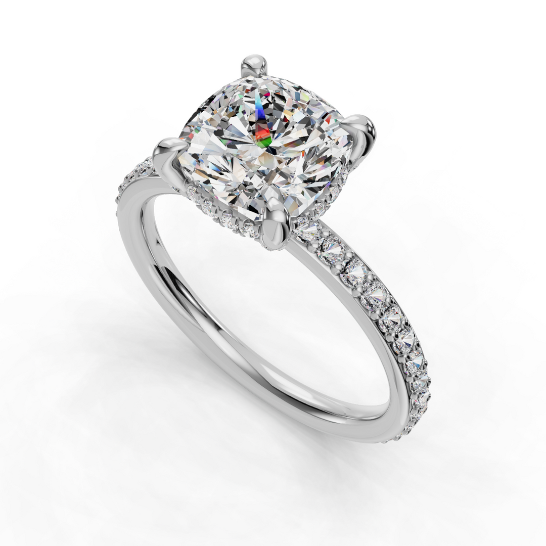 Engagement Halo Ring ERHL0826