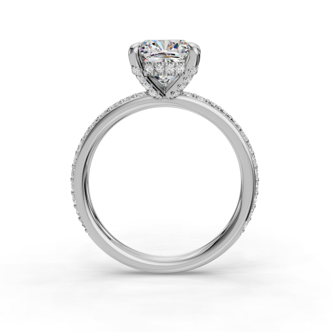 Engagement Halo Ring ERHL0826