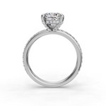 Load image into Gallery viewer, Engagement Halo Ring ERHL0826
