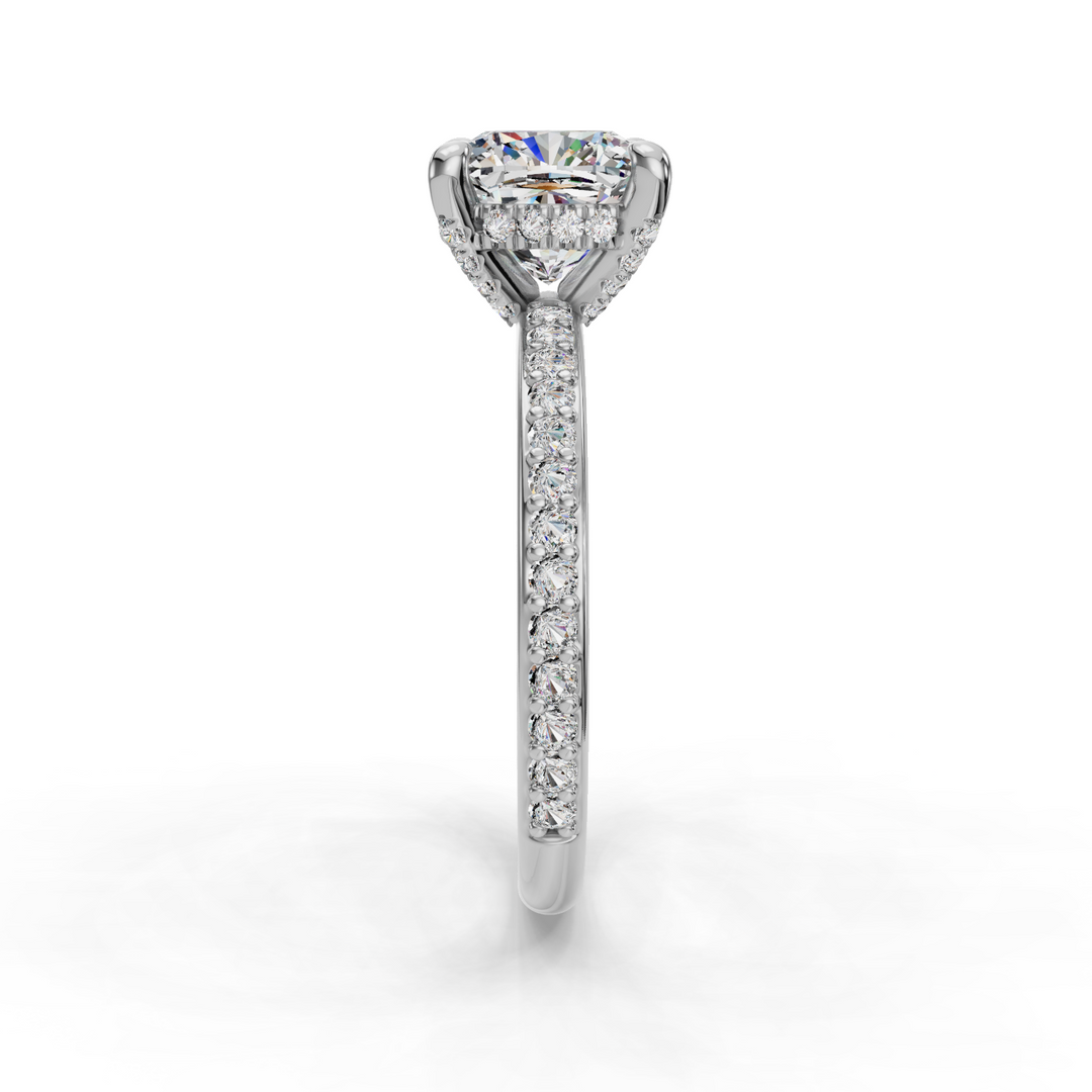 Engagement Halo Ring ERHL0826