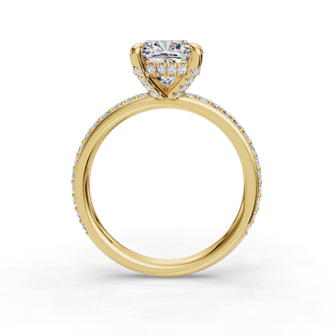 Engagement Halo Ring ERHL0826