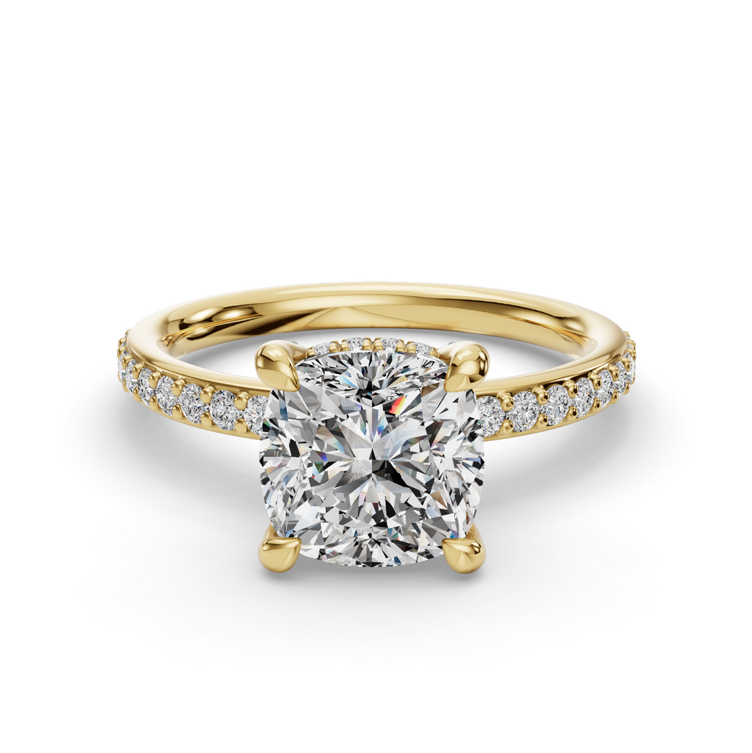Engagement Halo Ring ERHL0826