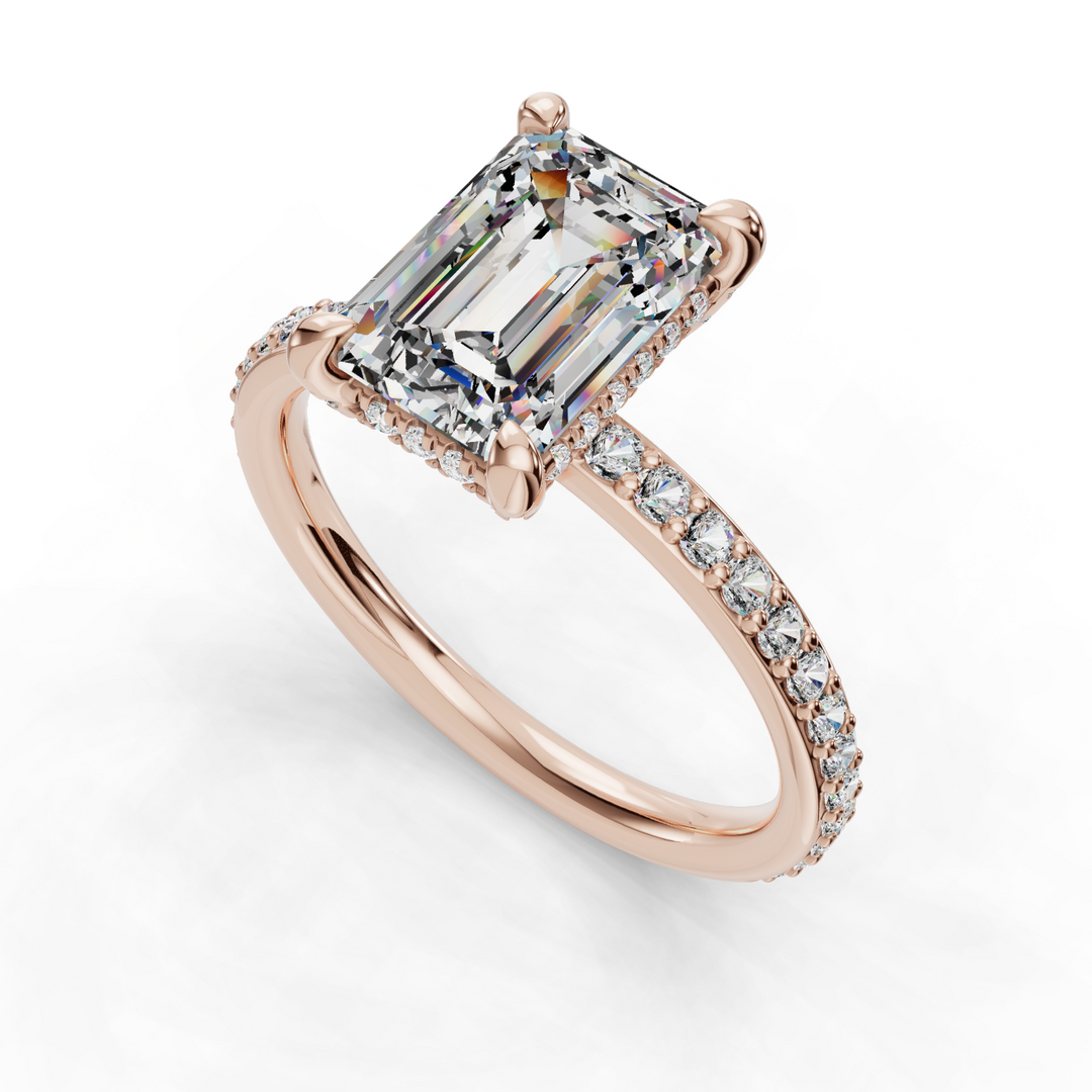 Engagement Halo Ring ERHL0826