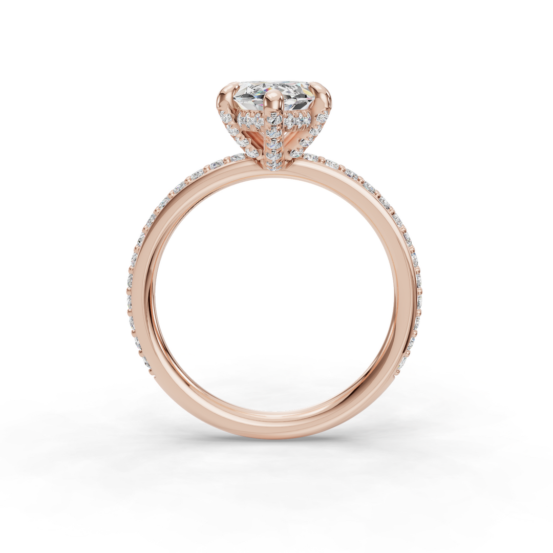 Engagement Halo Ring ERHL0826