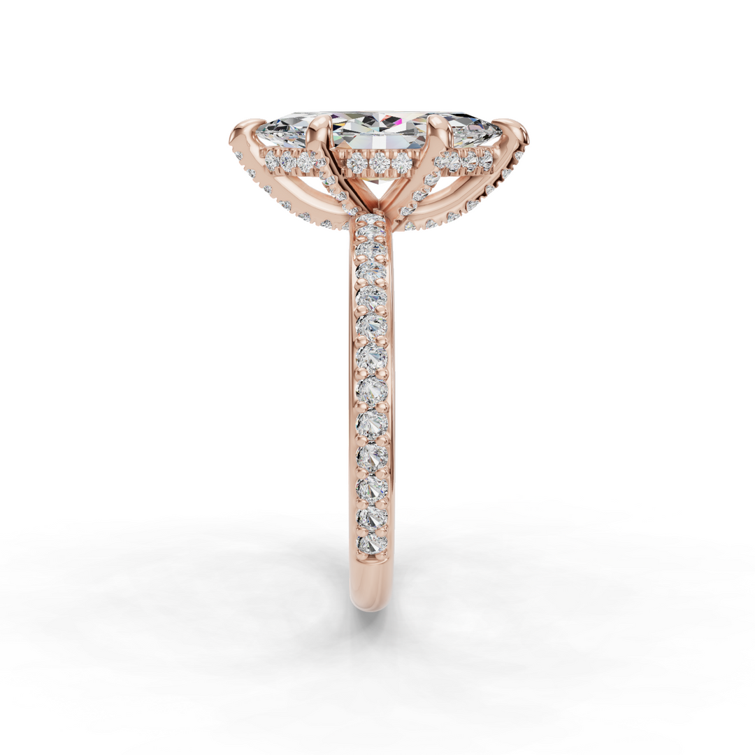 Engagement Halo Ring ERHL0826