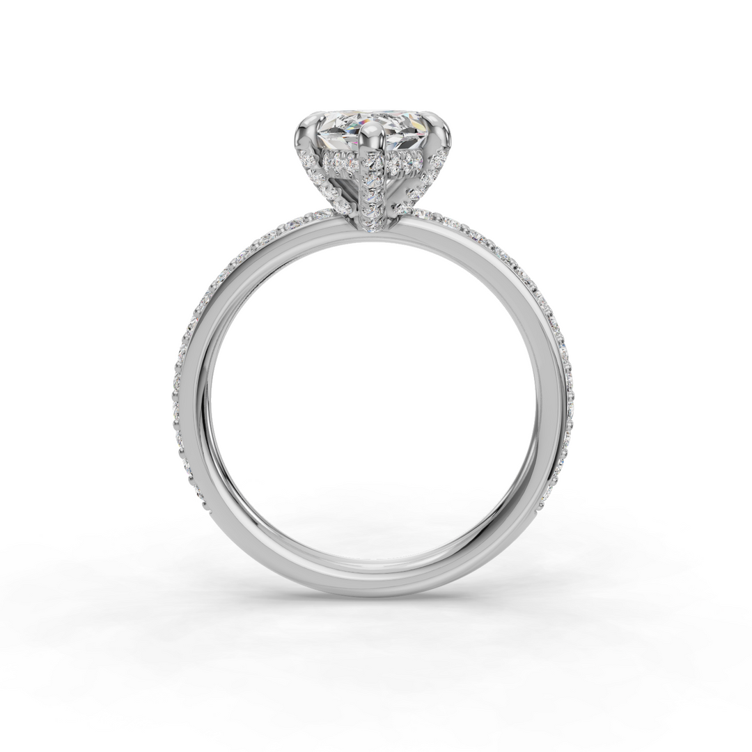 Engagement Halo Ring ERHL0826