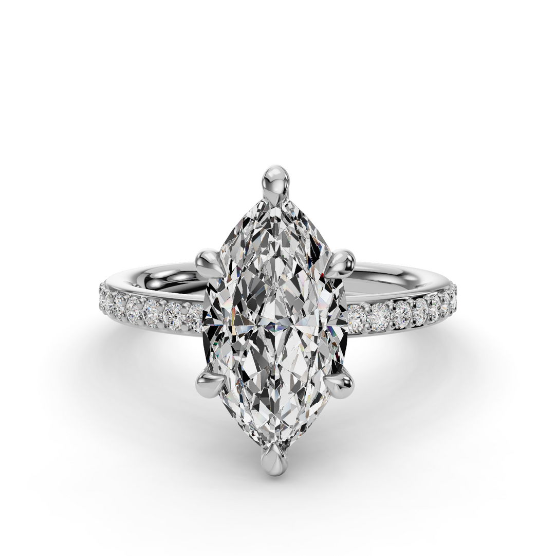 Engagement Halo Ring ERHL0826