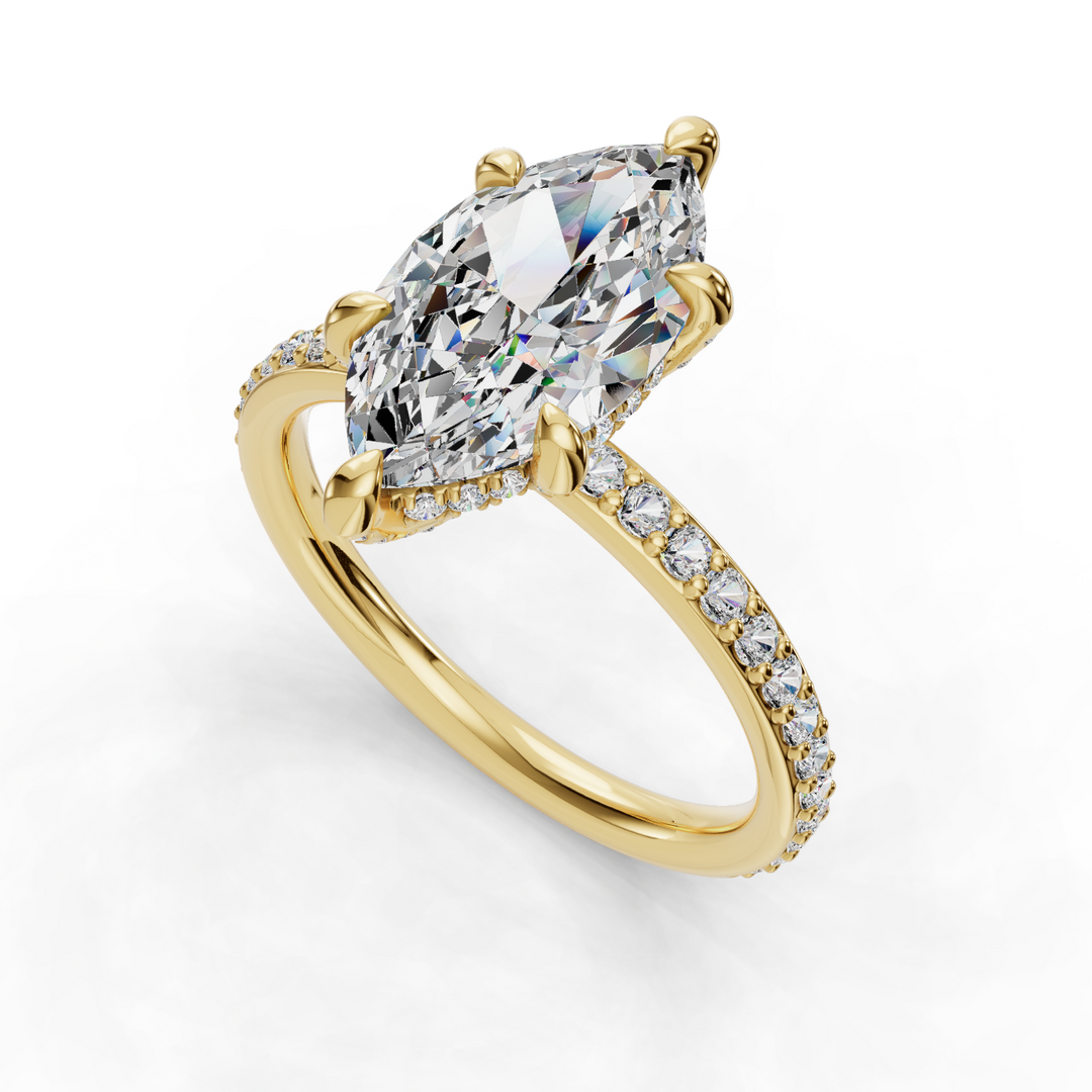 Engagement Halo Ring ERHL0826