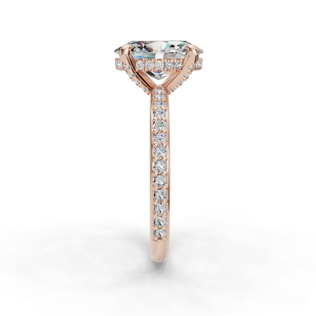 Engagement Halo Ring ERHL0826