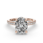 Load image into Gallery viewer, Engagement Halo Ring ERHL0826
