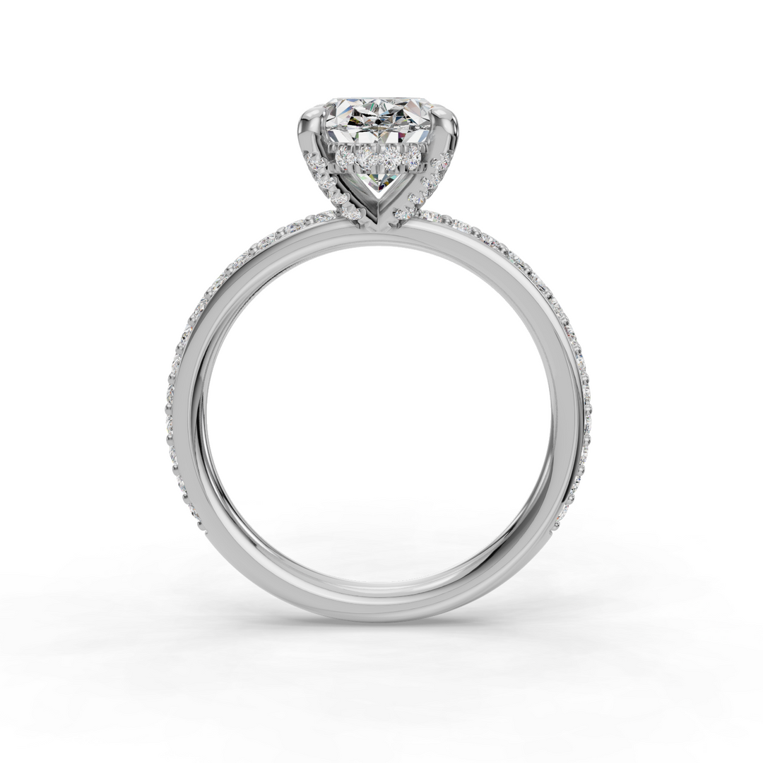 Engagement Halo Ring ERHL0826