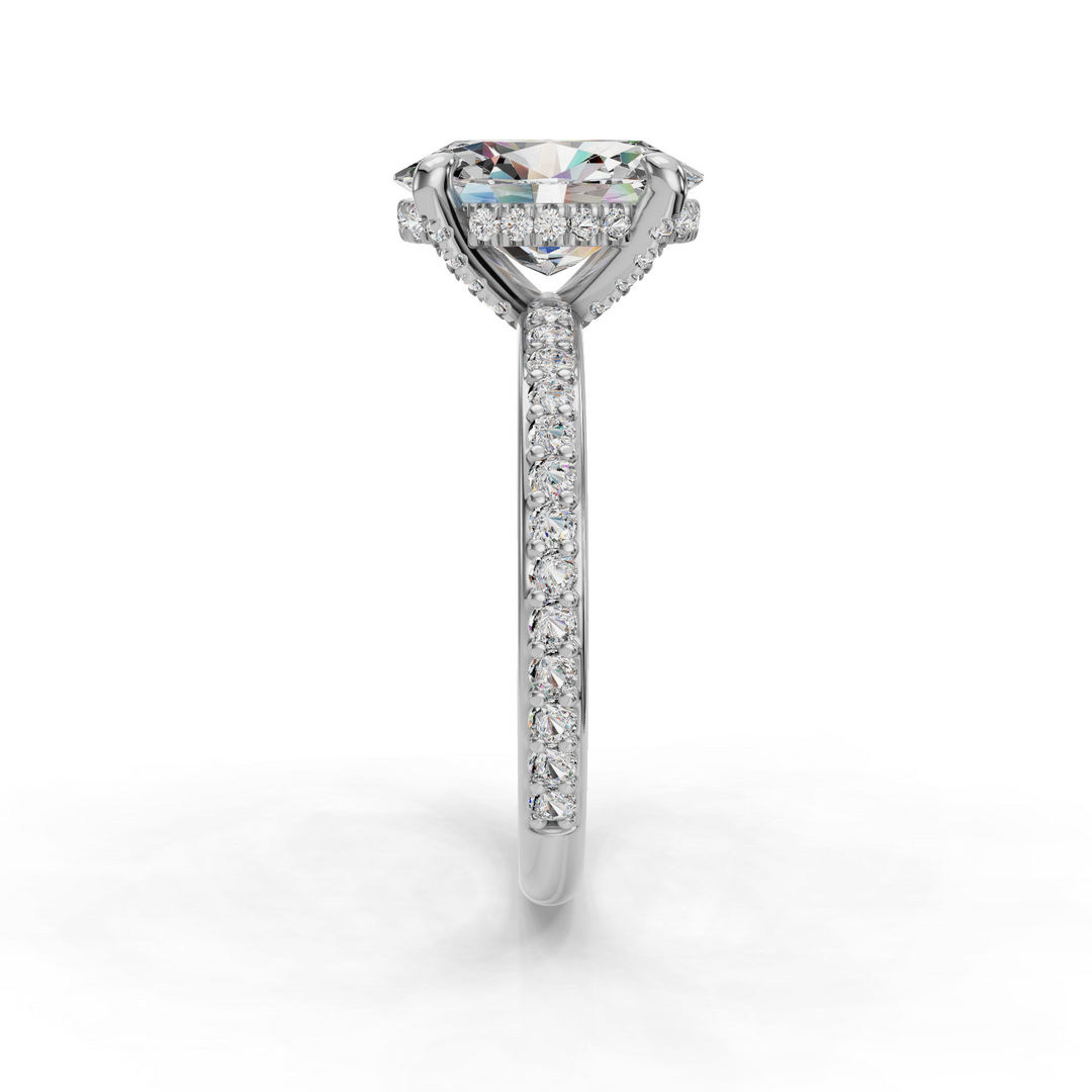 Engagement Halo Ring ERHL0826