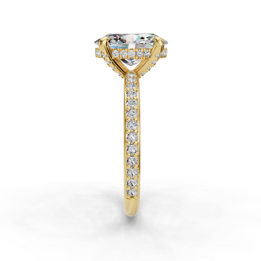 Engagement Halo Ring ERHL0826