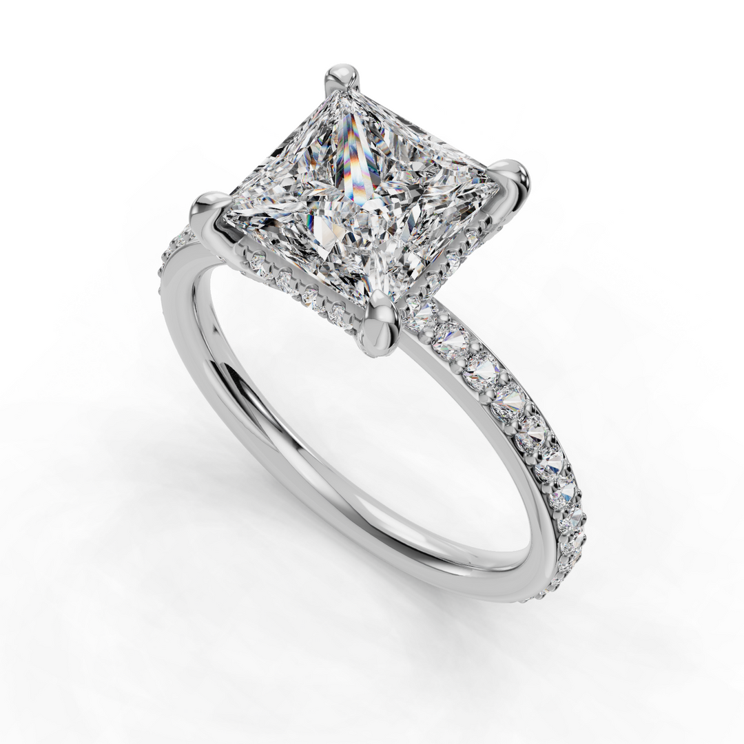 Engagement Halo Ring ERHL0826
