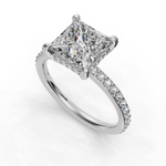 Load image into Gallery viewer, Engagement Halo Ring ERHL0826
