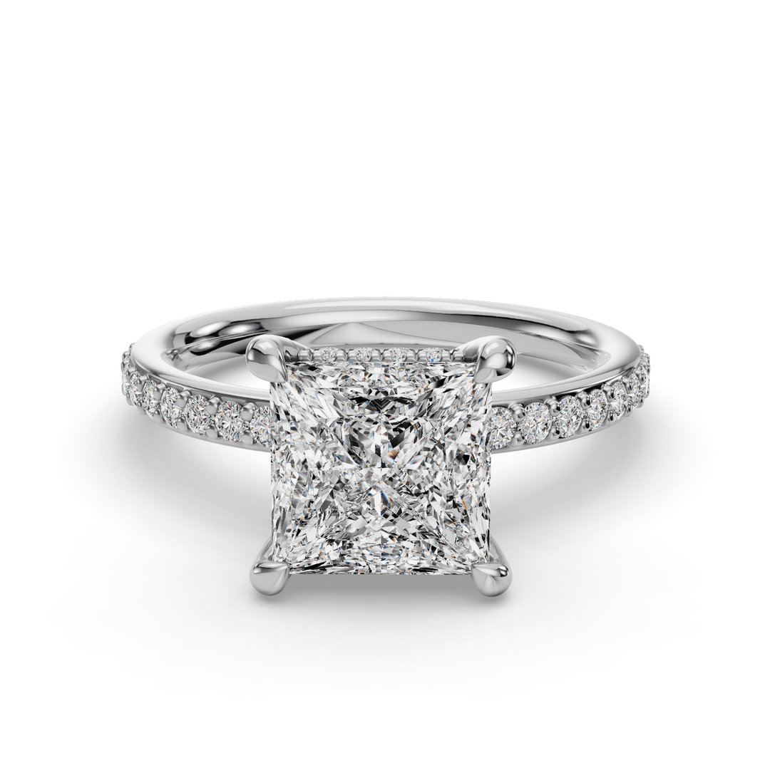 Engagement Halo Ring ERHL0826