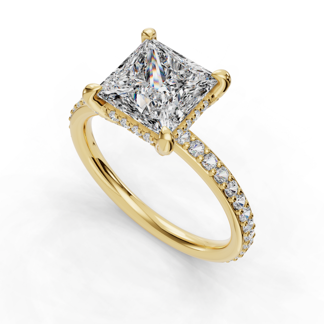 Engagement Halo Ring ERHL0826