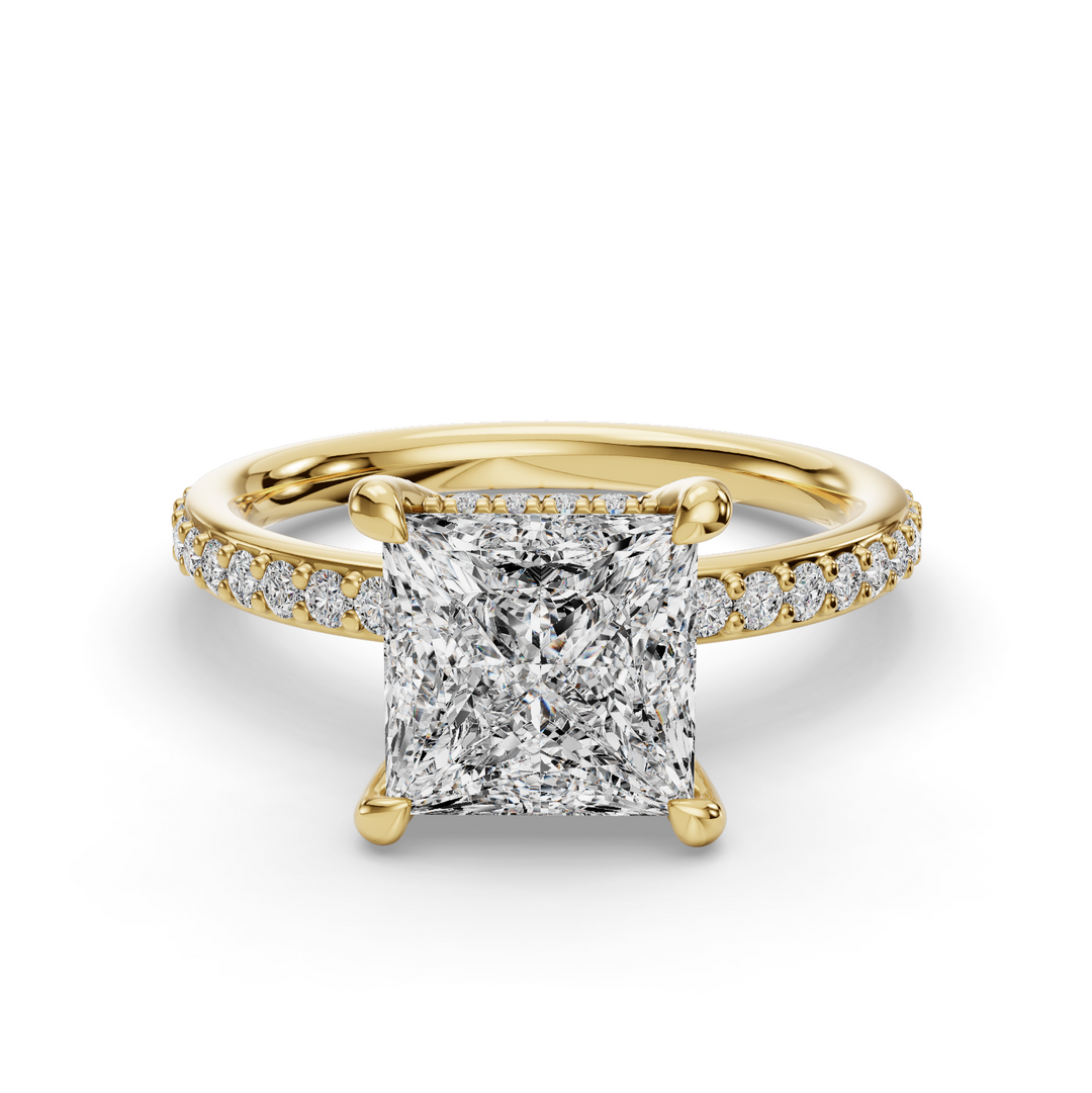 Engagement Halo Ring ERHL0826